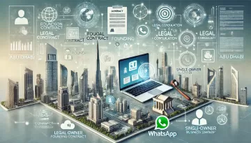 عقد تأسيس شركة الشخص الواحد أبوظبي