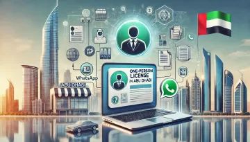 رخصة الشخص الواحد أبوظبي