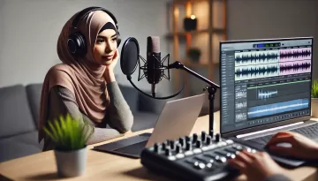 التعليق الصوتي للبنات