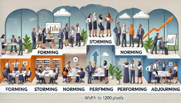 مراحل بناء فريق العمل