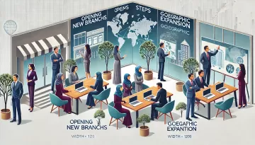 خطوات تأسيس فروع جديدة أو التوسع الجغرافي