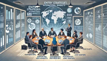 طرق الدخول إلى الأسواق الدولية