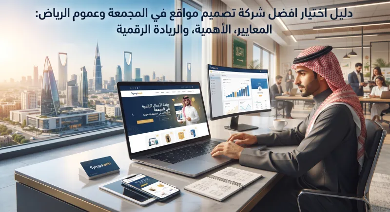 افضل شركة تصميم مواقع في المجمعة