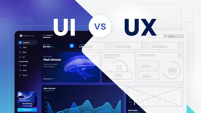 ما الفرق بين تصميم UX و UI؟