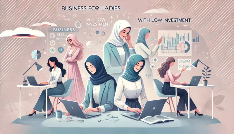 Business for Ladies with Low Investment
