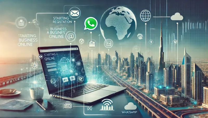 فتح شركة في دبي أون لاين