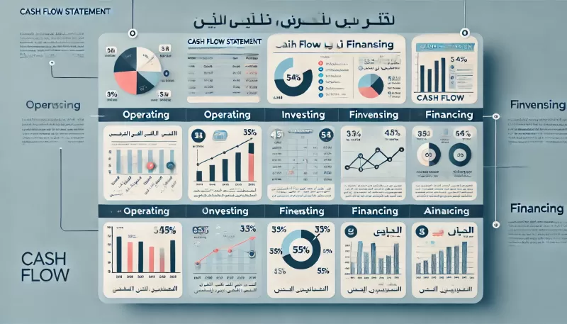 مثال على قائمة التدفقات النقدية