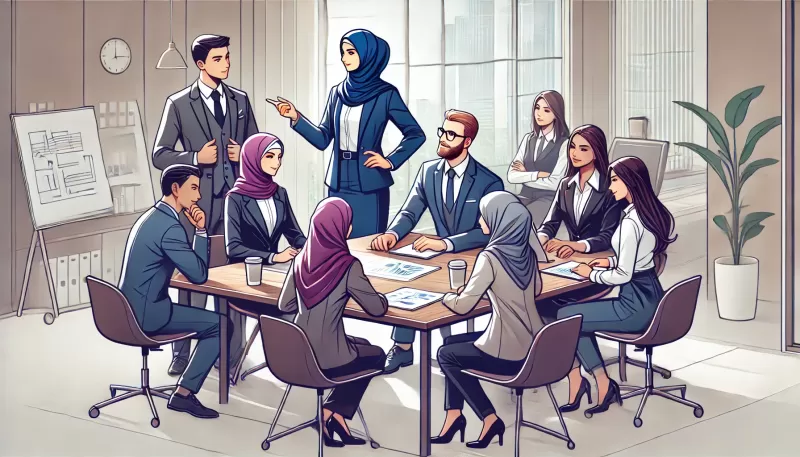 بناء فريق العمل والقيادة الفعالة