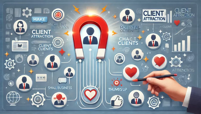 مفهوم جذب العملاء