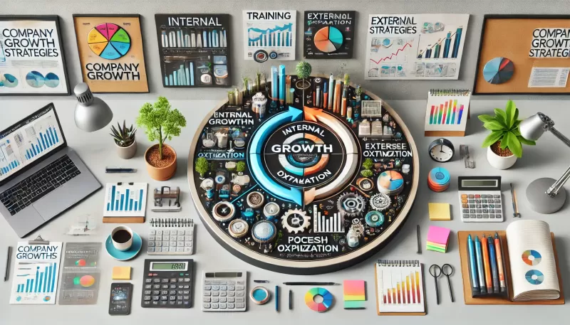 كيف يمكن تحقيق التوازن بين النمو الداخلي والخارجي من أجل استراتيجية ناجحة للشركة